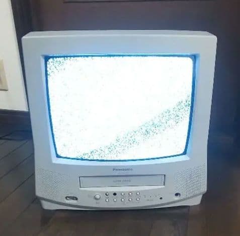 動作良好♪14インチ 2005年製★パナソニック テレビデオ VHSビデオ