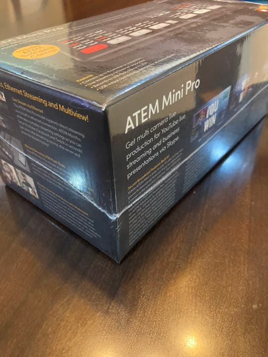 Blackmagic Design ATEM Mini Pro スイッチャー動画