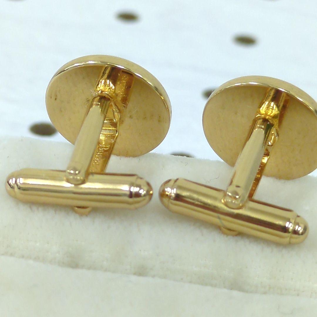 バーバリー 騎士 カフリンクス ゴールドカラー メンズ Burberrys