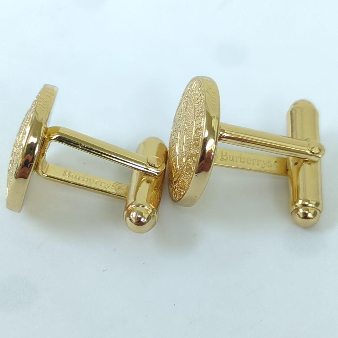 バーバリー 騎士 カフリンクス ゴールドカラー メンズ Burberrys