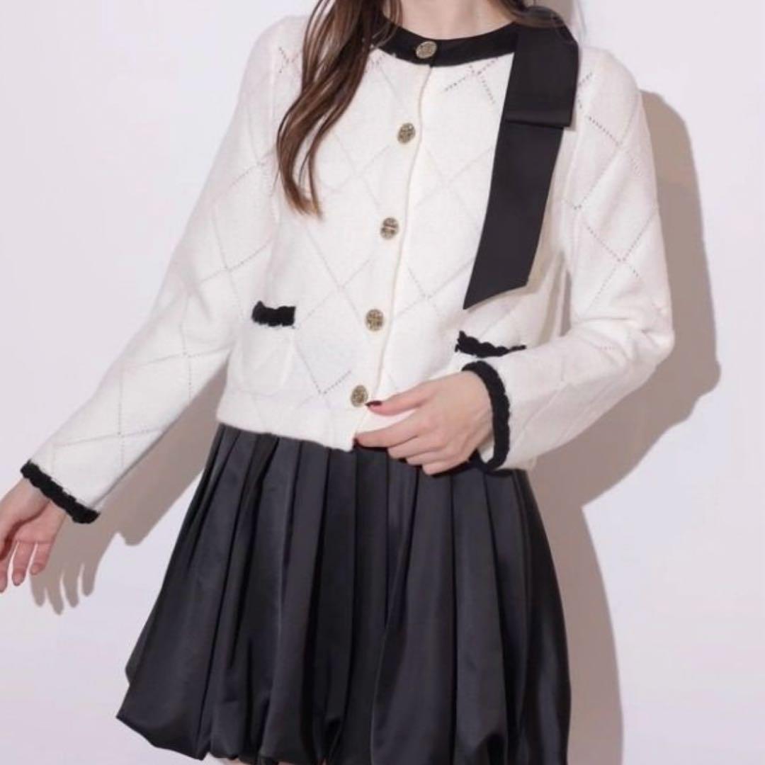 トップス Rirandture Ribbon Knit Jacket