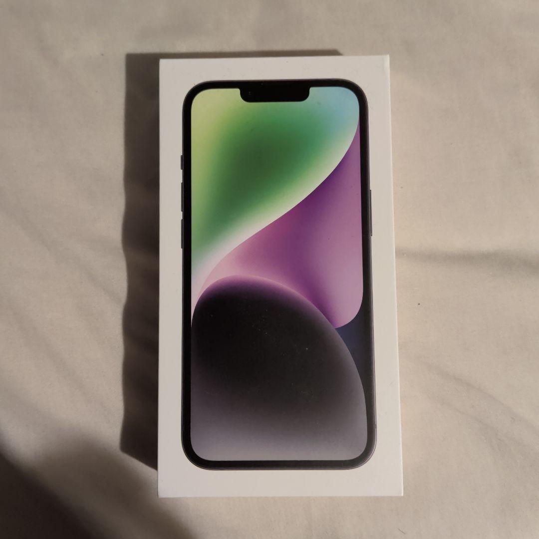 Apple iPhone 14 本体、箱付き、ケーブル付き