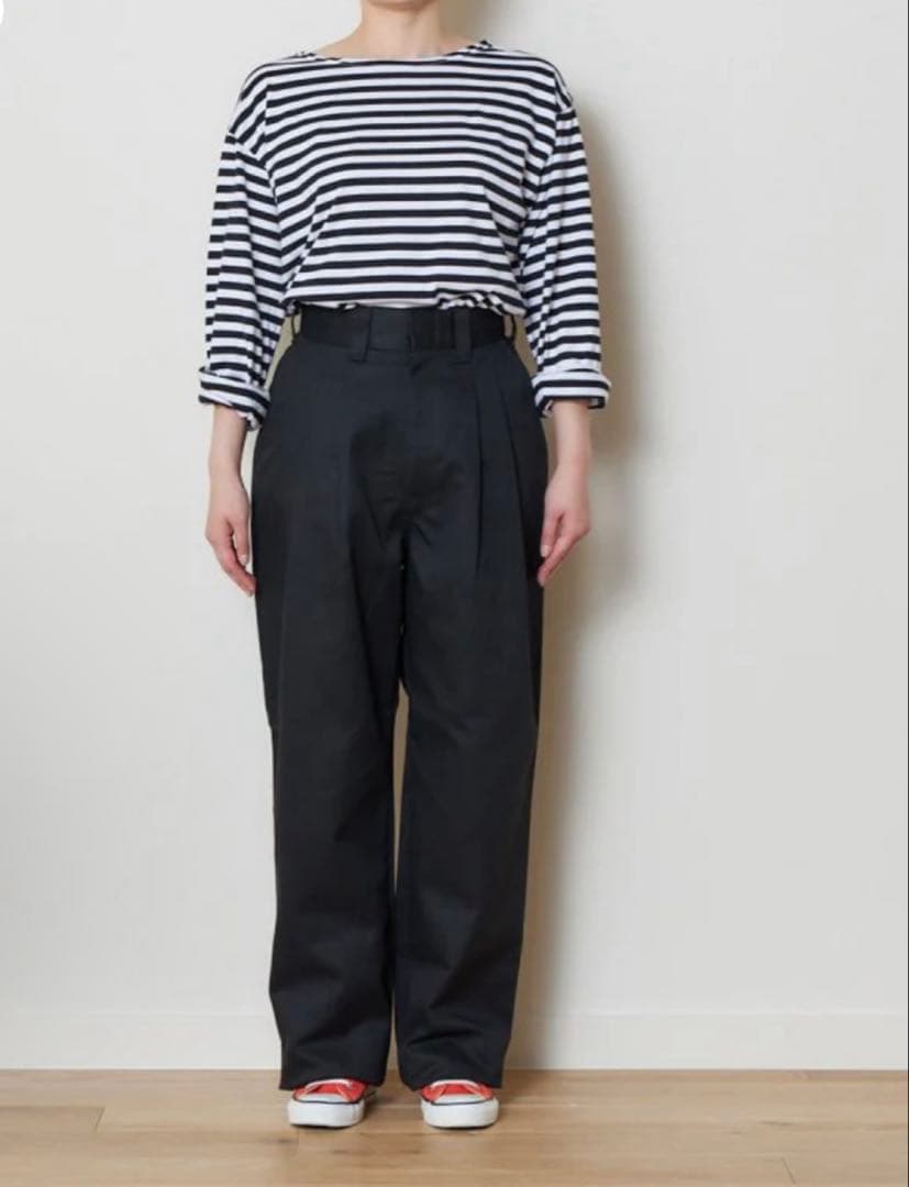 SHINZONE シンゾーン　トムボーイパンツ34 ツータック　ワイド