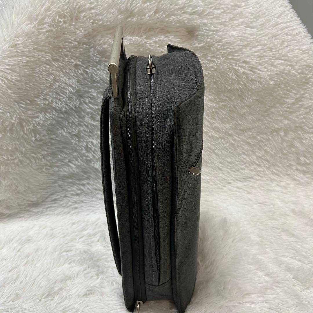 美品⭐︎サムソナイト×スタルク ZAB 拡張式リュック グレー