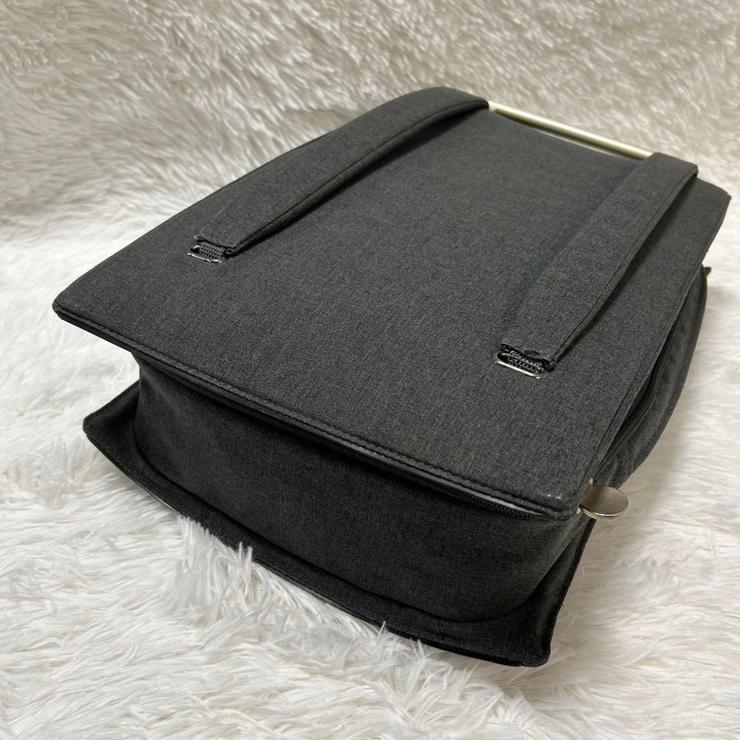 美品⭐︎サムソナイト×スタルク ZAB 拡張式リュック グレー