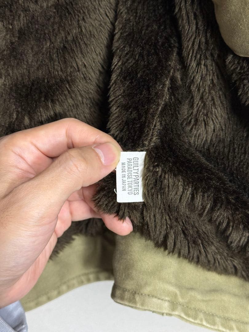 WACKOMARIA ワコマリア　デッキジャケット　カーキ N-1