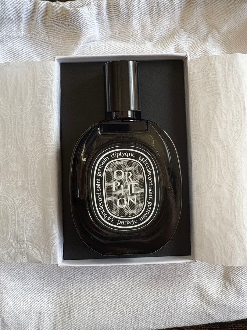 diptyque オルフェオン 香水 ORPHÉON 8割 箱袋付