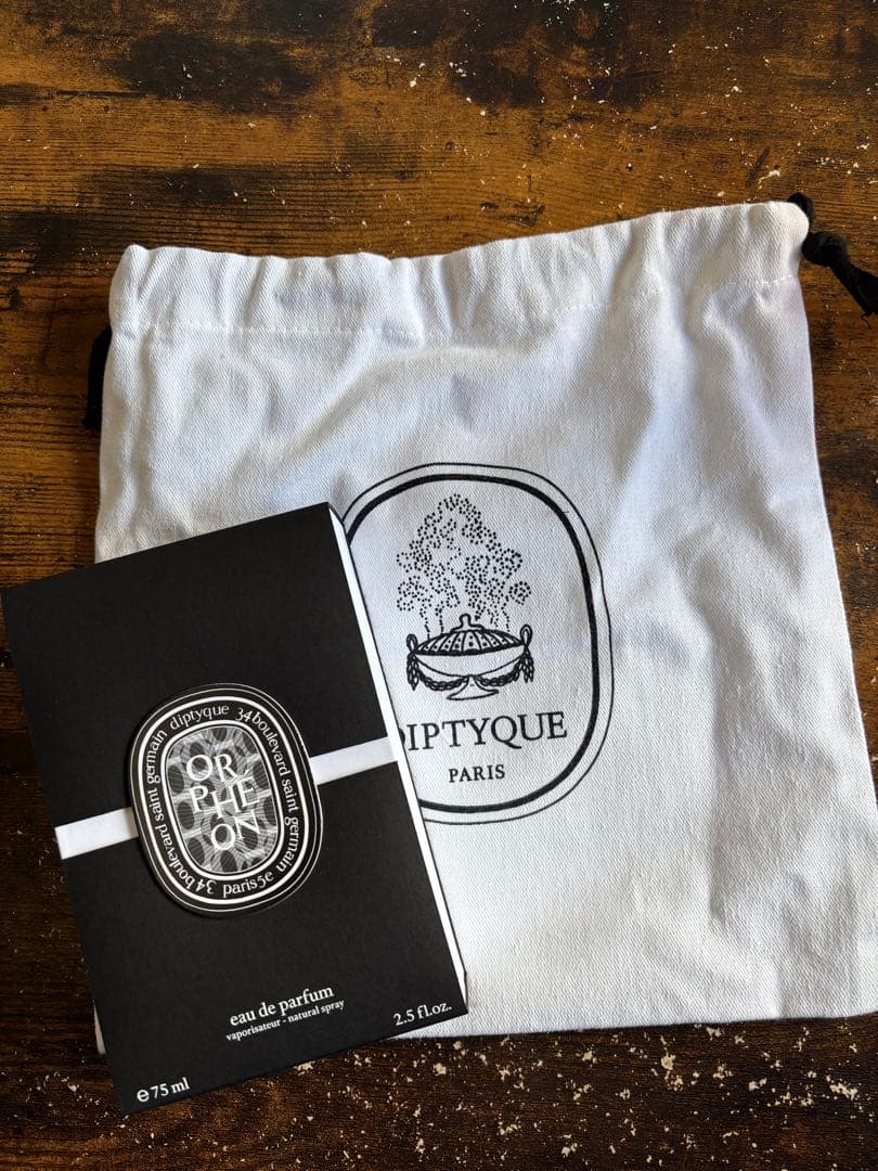 diptyque オルフェオン 香水 ORPHÉON 8割 箱袋付