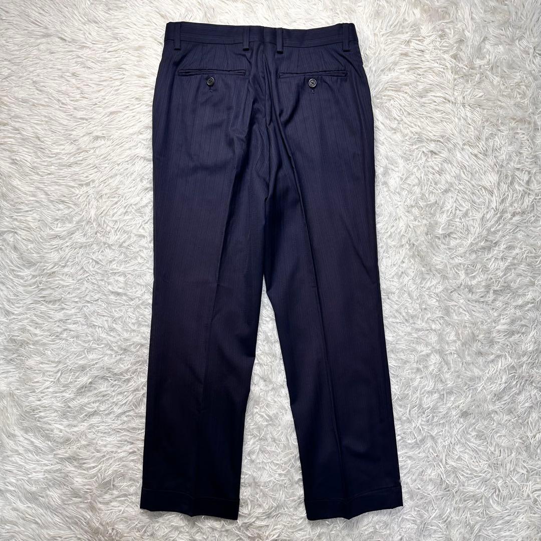 希少 現行 極美品 アート柄 ポールスミス 高級トラバルド生地 セットアップ