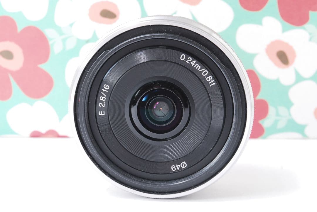 ❤SONY 単焦点 SEL16F28❤パンケーキレンズ Eマウント❤大人気❤