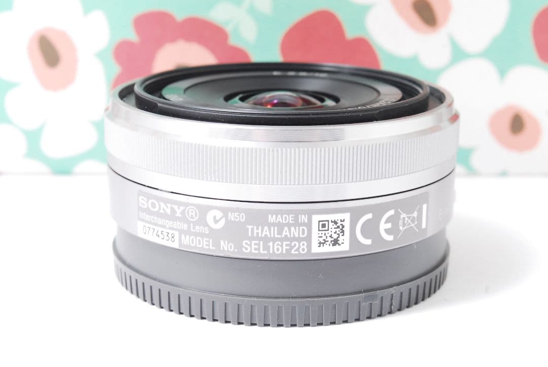 ❤SONY 単焦点 SEL16F28❤パンケーキレンズ Eマウント❤大人気❤