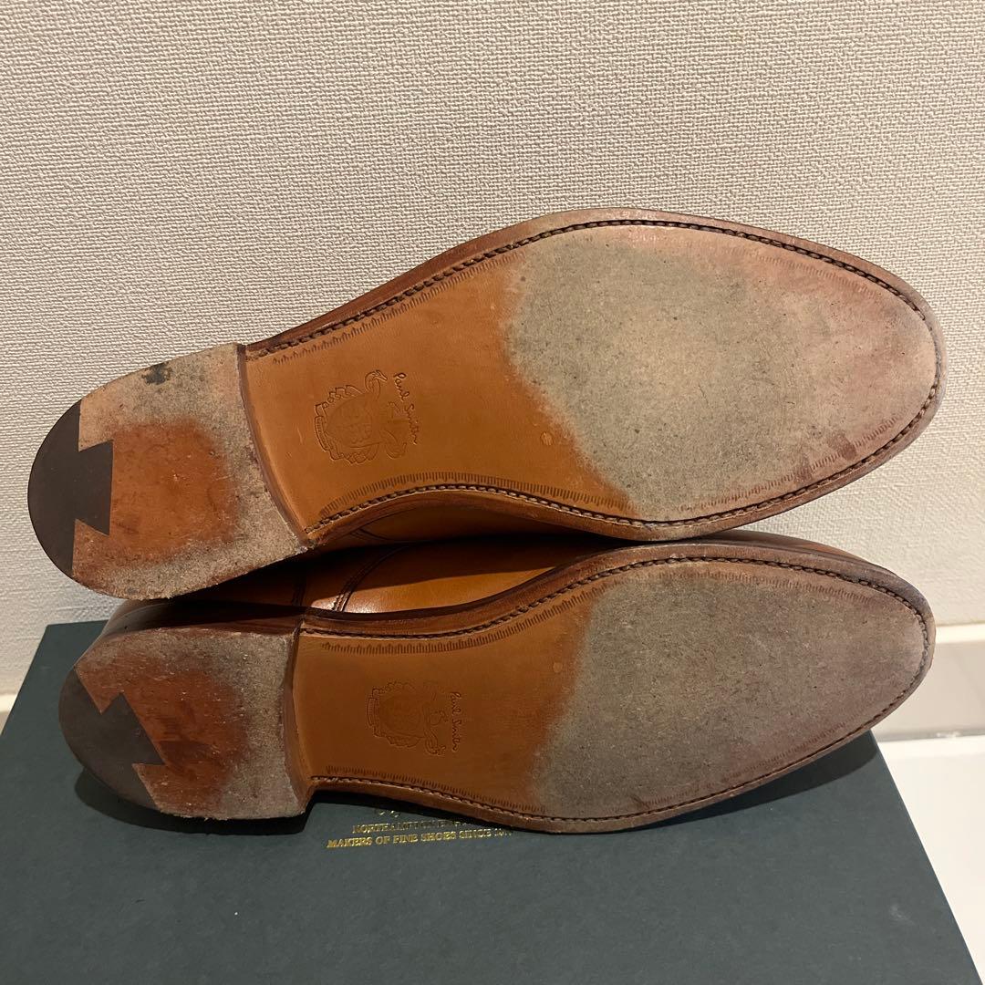 クロケット&ジョーンズ　ポールスミス別注　ドレスシューズ　キャメル　7.5