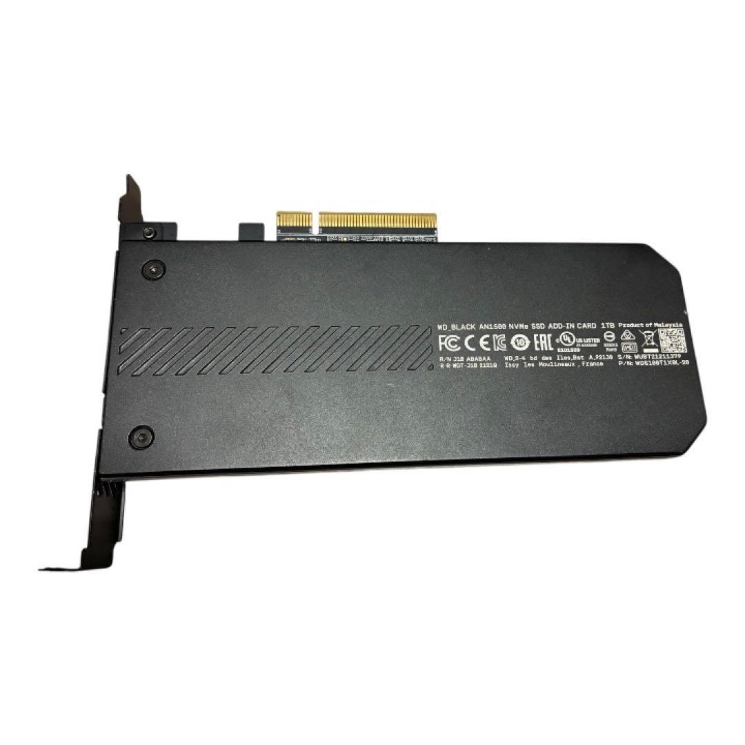 内蔵型SSD WD_BLACK AN1500 NVMe SSD Add-in-Card 1TB