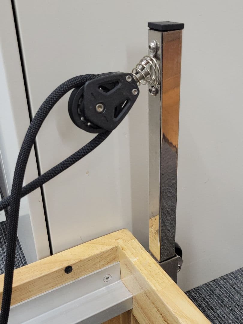 【業務用】折りたたみ式 ピラティス リフォーマー フルセット 木製フレーム