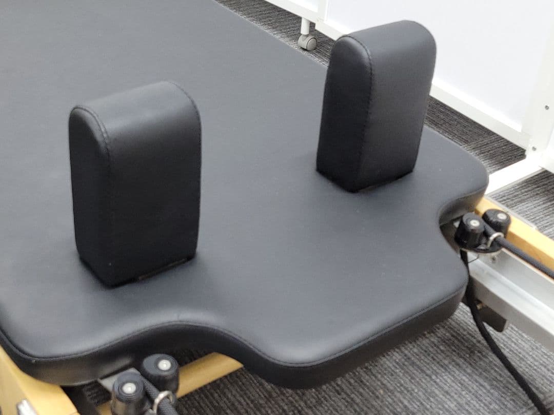 【業務用】折りたたみ式 ピラティス リフォーマー フルセット 木製フレーム