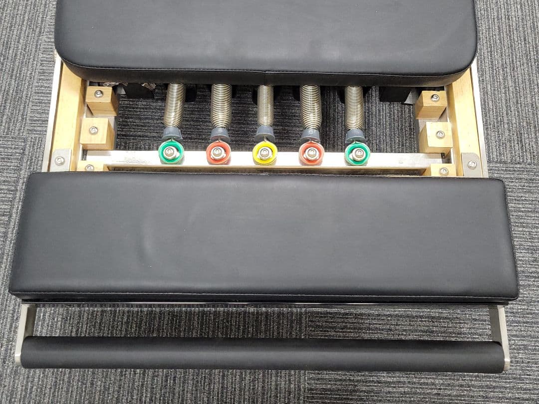 【業務用】折りたたみ式 ピラティス リフォーマー フルセット 木製フレーム