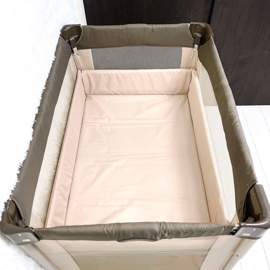 Aprica アップリカ ベビーベッド ココネル ココア 綺麗 美品