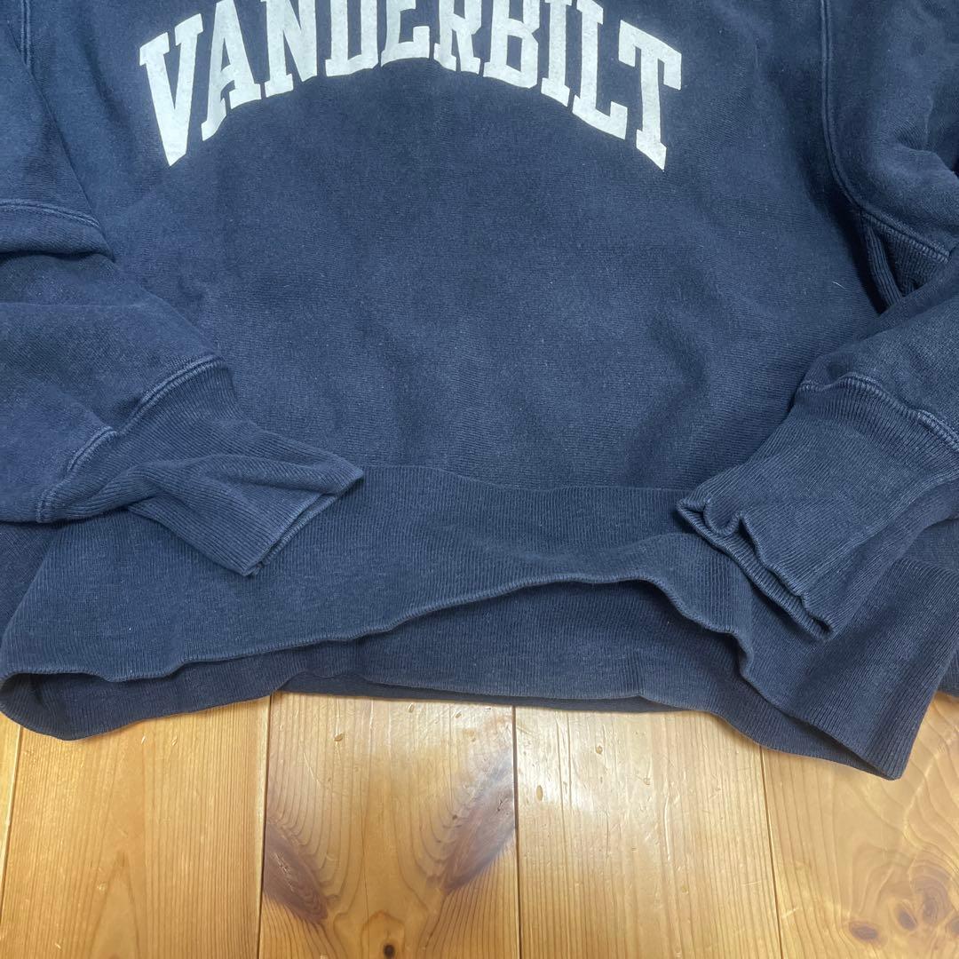 【24時までY】80's revers weave トリコタグ　ネイビー