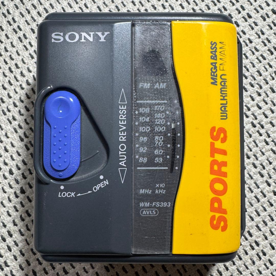 ソニー スポーツウォークマン WM-FS393