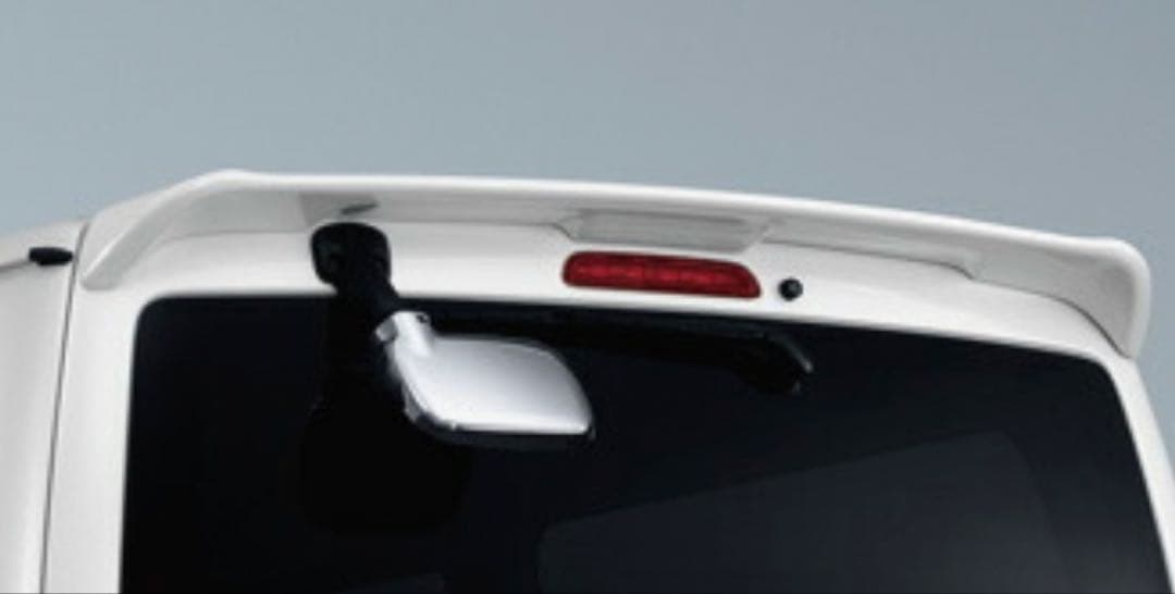 ハイエース　リアスポイラー　付属品等有　ブラック　トヨタ純正