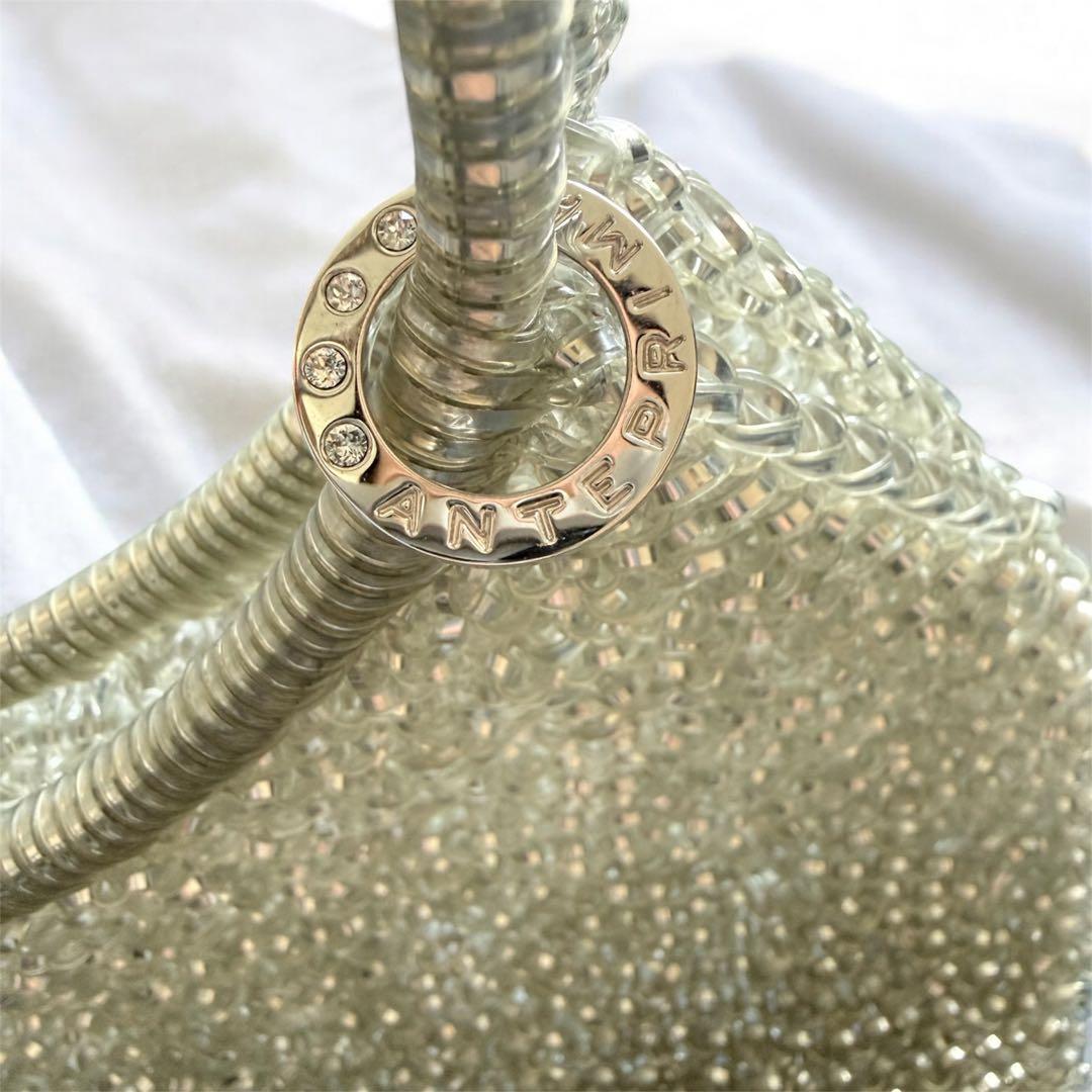 【美品】ANTEPRIMA★アンテプリマ★シルバー★ワイヤーバッグ★ハンドバッグ