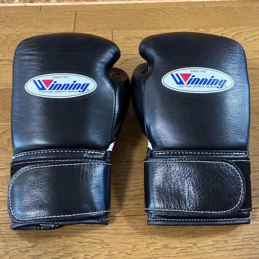 Winning ボクシンググローブ 8oz ブラック 未使用美品