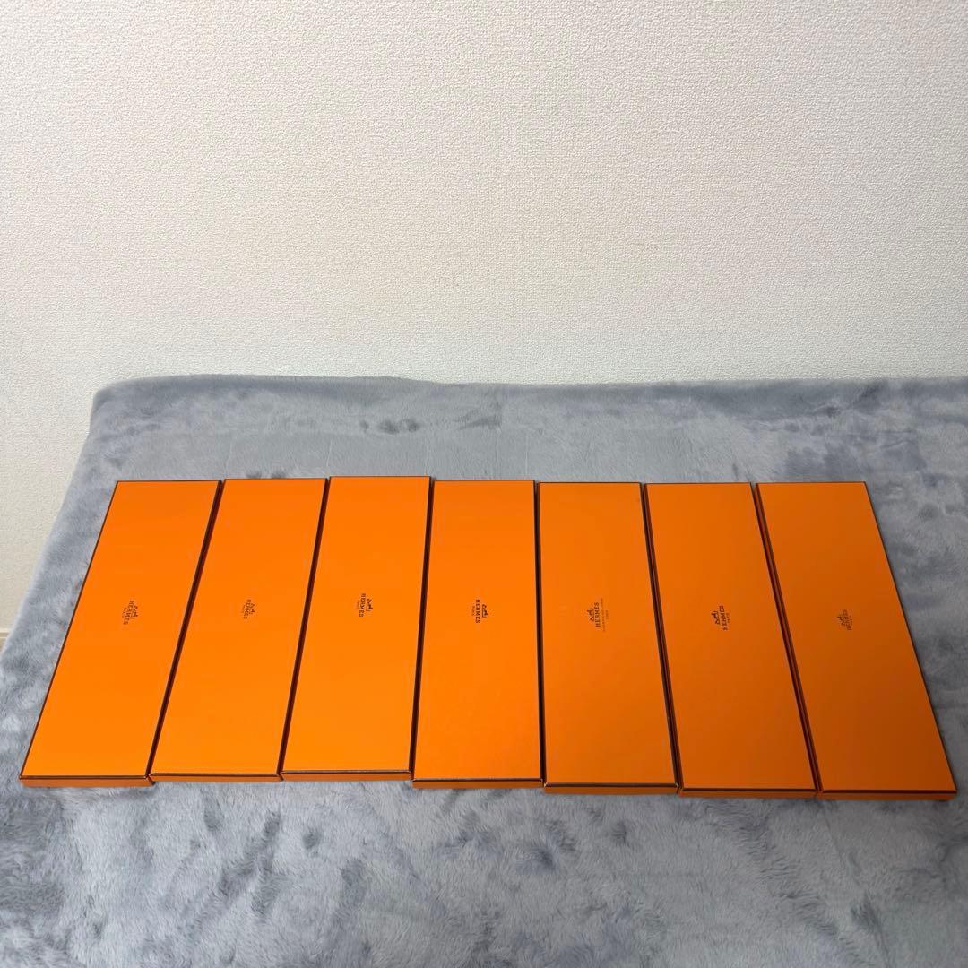 【美品】HERMES エルメス　ネクタイ空箱まとめ売り　14点