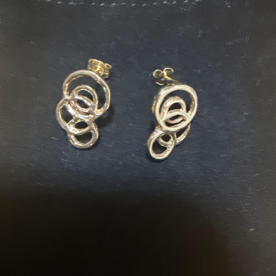 KAORU スパングルS ピンクゴールド　ピアス