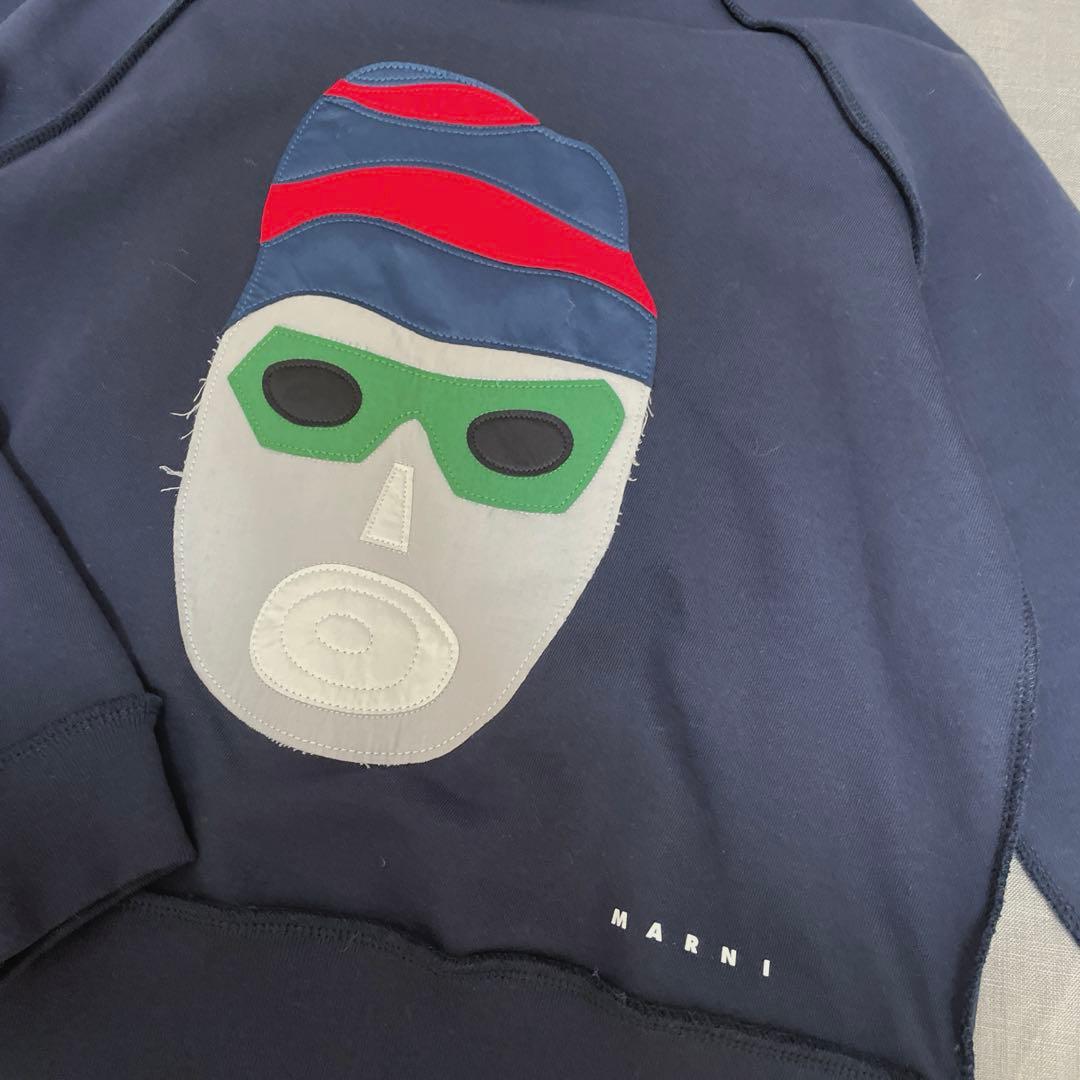 セール⚫︎MARNI⚫︎ネイビースウェット 10Y