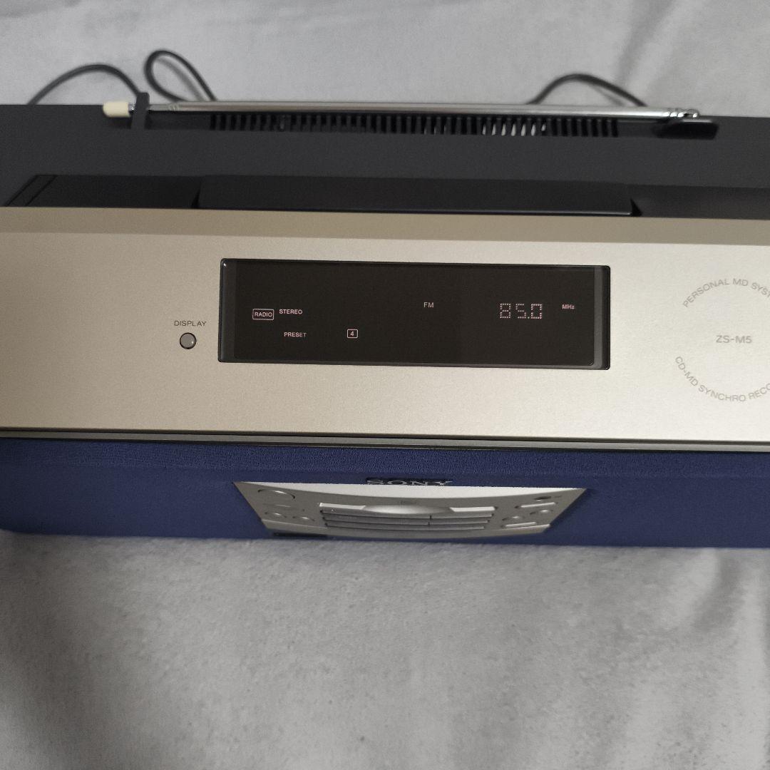 ソニー パーソナルミニディスクシステム「ZS‑M5」