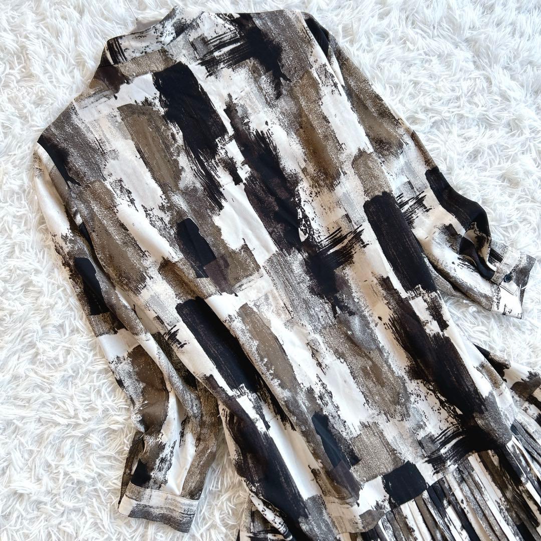 SUM1 STYLE スミスタイル 斜めプリーツワンピース イアパピヨネ