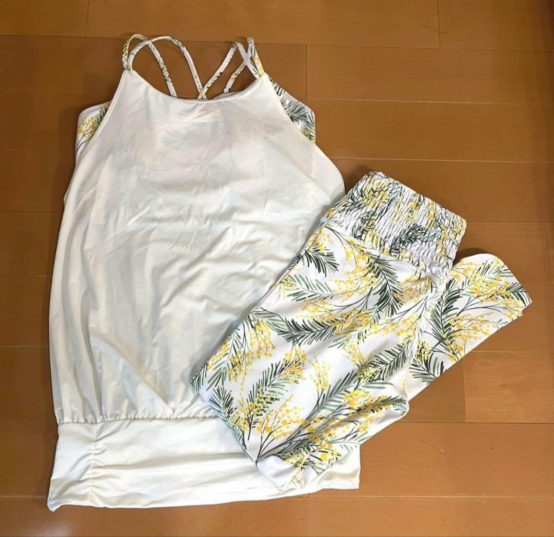 ★美品‼︎ sukala ヨガウェア上下セット ミモザ Lサイズ