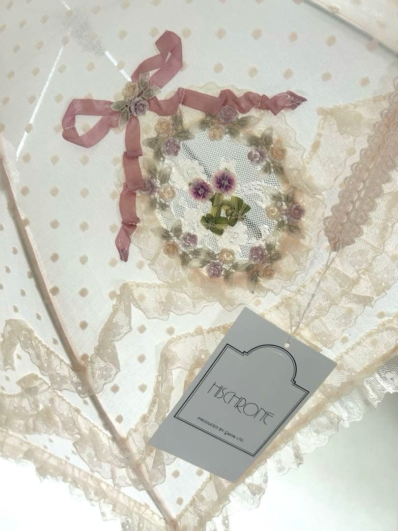 さえら☆ヒスクローネ　日傘　希少品 ヴィクトリア調　エレガント