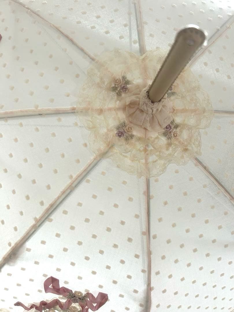 さえら☆ヒスクローネ　日傘　希少品 ヴィクトリア調　エレガント