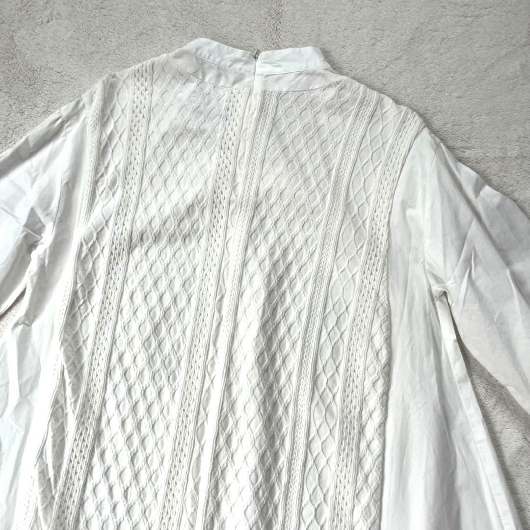 極美品】Ameri VEST DOCKING SHIRT アメリ　トップス　秋