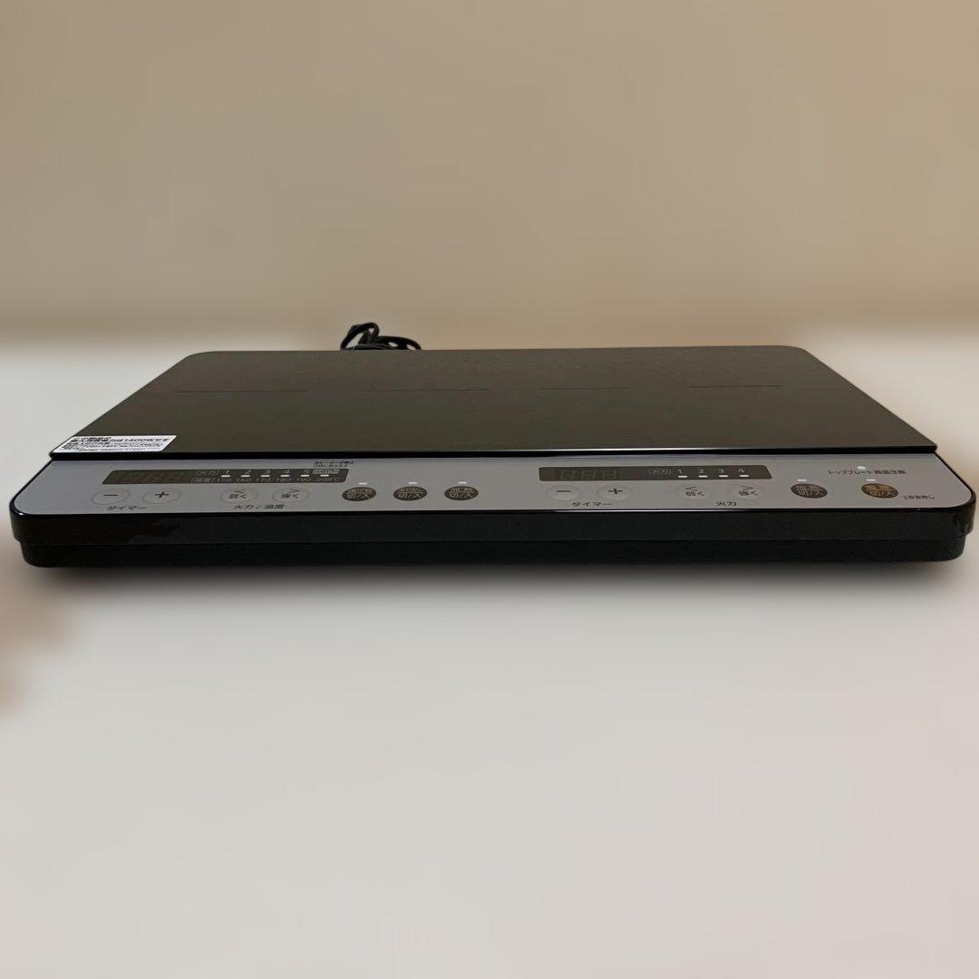 【値下げ】IRIS OHYAMA IHK-W12P-B IHクッキングヒーター