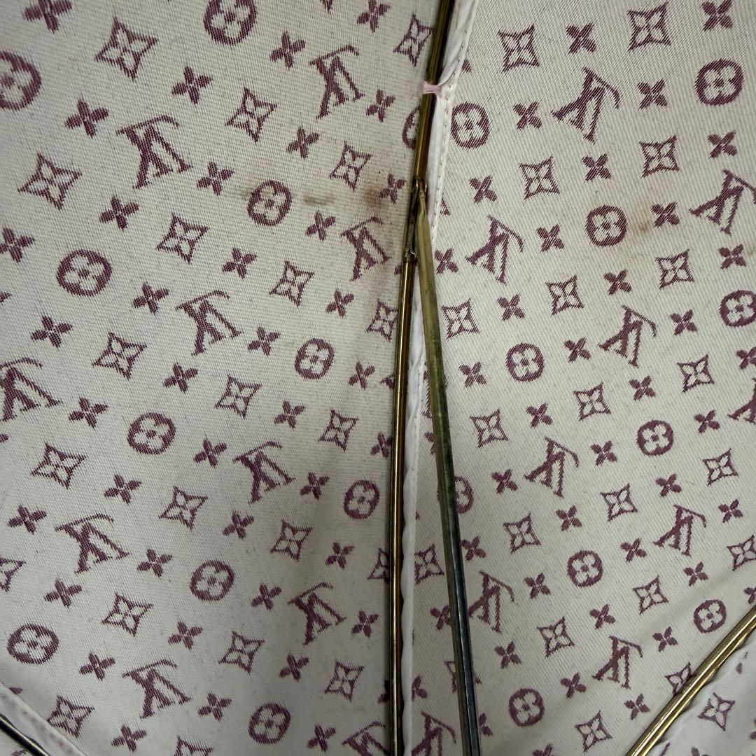 LOUISVUITTON ルイヴィトン モノグラム ピンクベージュ長傘
