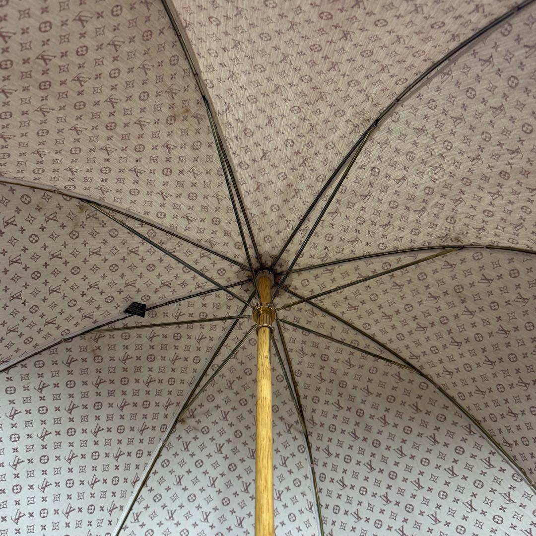 LOUISVUITTON ルイヴィトン モノグラム ピンクベージュ長傘