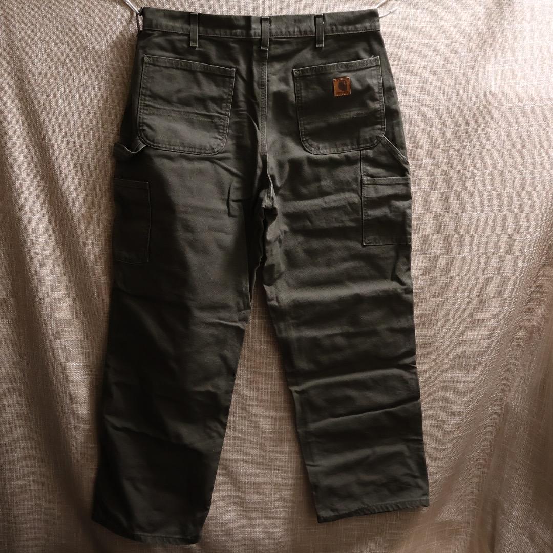 カーハート Carhartt B11 ウォッシュドダック ペインターパンツ モス