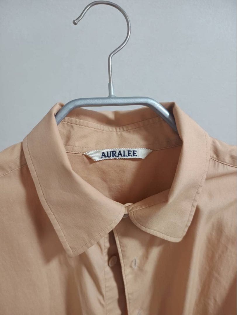 ★お値下げ！AURALEE WASHED FINX TWILL SHIRT