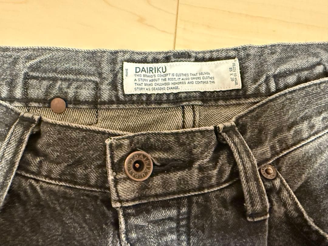 パンツ DAIRIKU WIDE VINTAGE DENIM PANTS 29