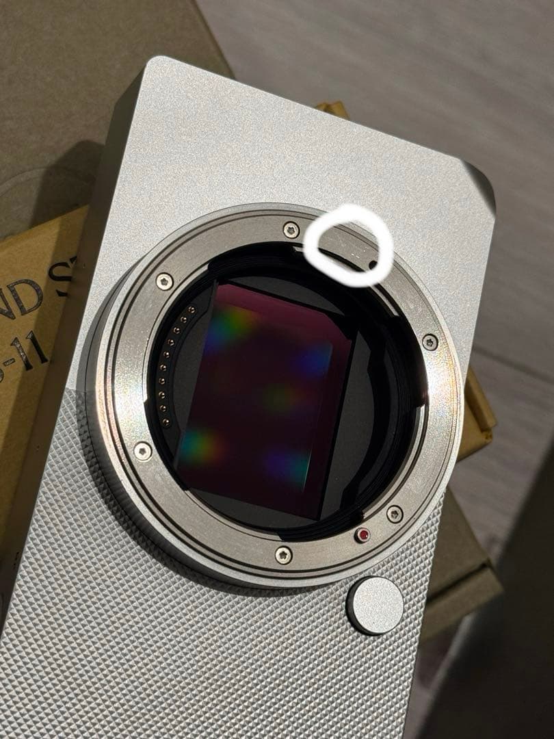 シグマBFシルバー　レンズセット　ハンドストラップ付き