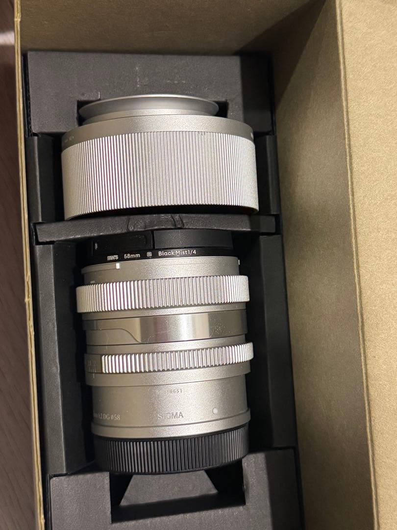 シグマBFシルバー　レンズセット　ハンドストラップ付き