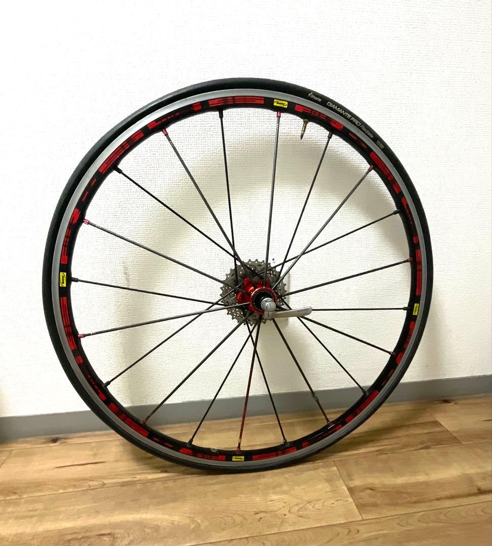 Mavic R-Sys レッド　カーボンスポーク　ホイール