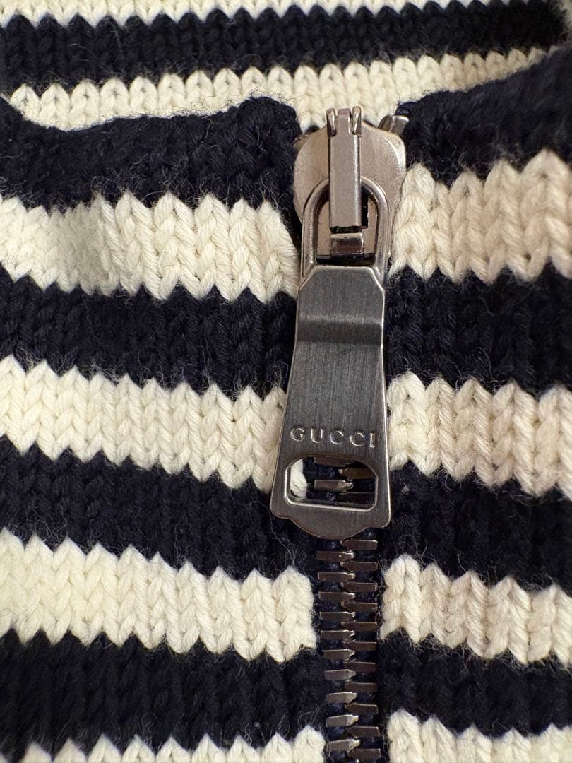 GUCCI GG柄 ニット ブルゾン ジャケット ハイネック