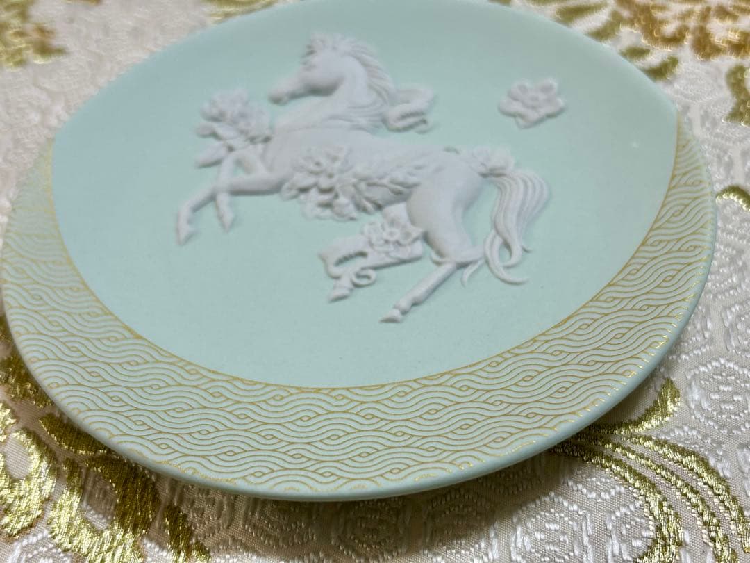 ウェッジウッド　干支トレイ　2026 馬