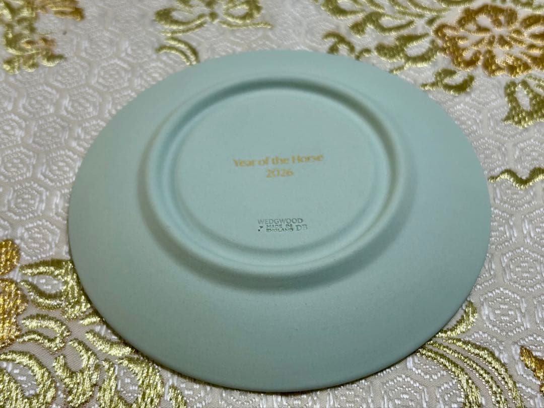 ウェッジウッド　干支トレイ　2026 馬