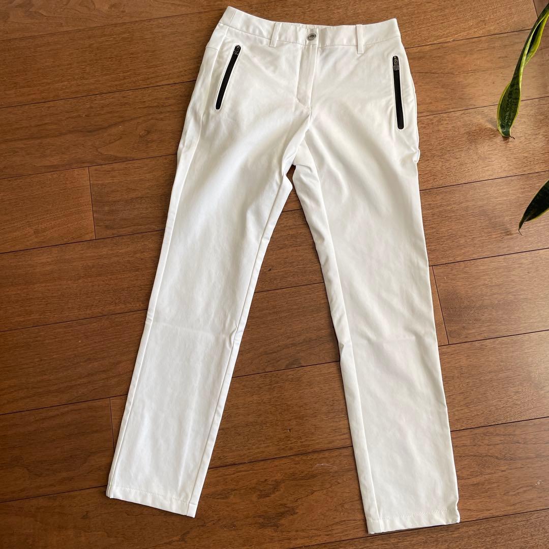 デサントゴルフ　新作白パンツM