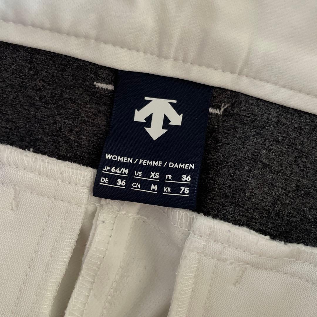 デサントゴルフ　新作白パンツM