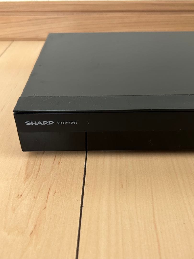 SHARP AQUOS アクオスブルーレイディスクレコーダー2B-C10CW
